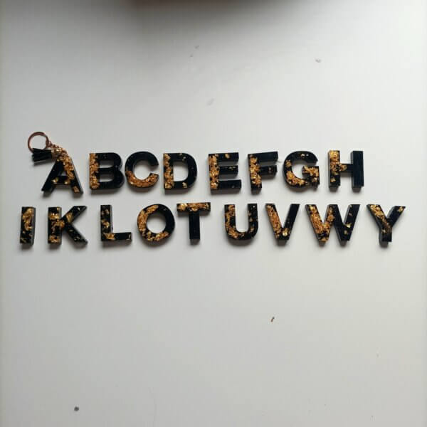 Schlüsselanhänger Buchstaben – Bild 12