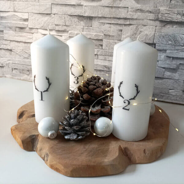 Advent Kerzen – Bild 3