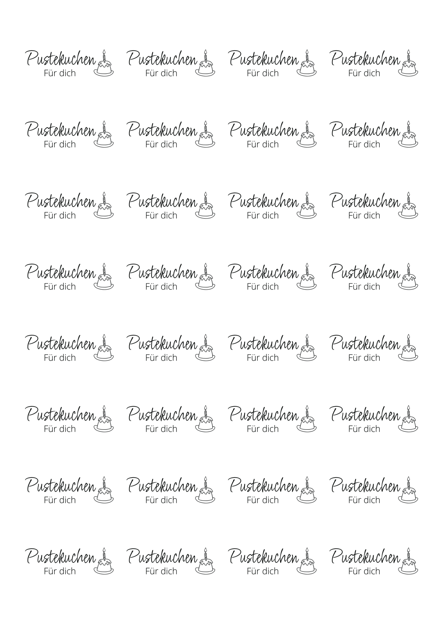 Etiketten Pustekuchen – Bild 7
