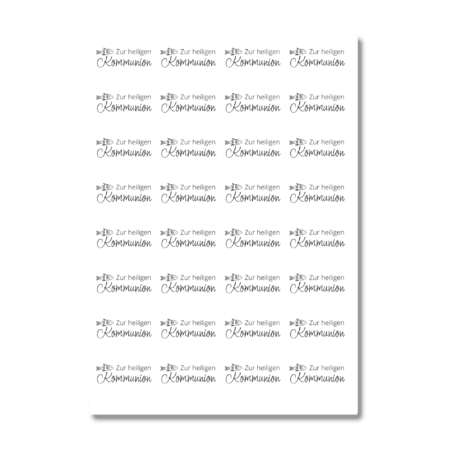 Etiketten Kommunion