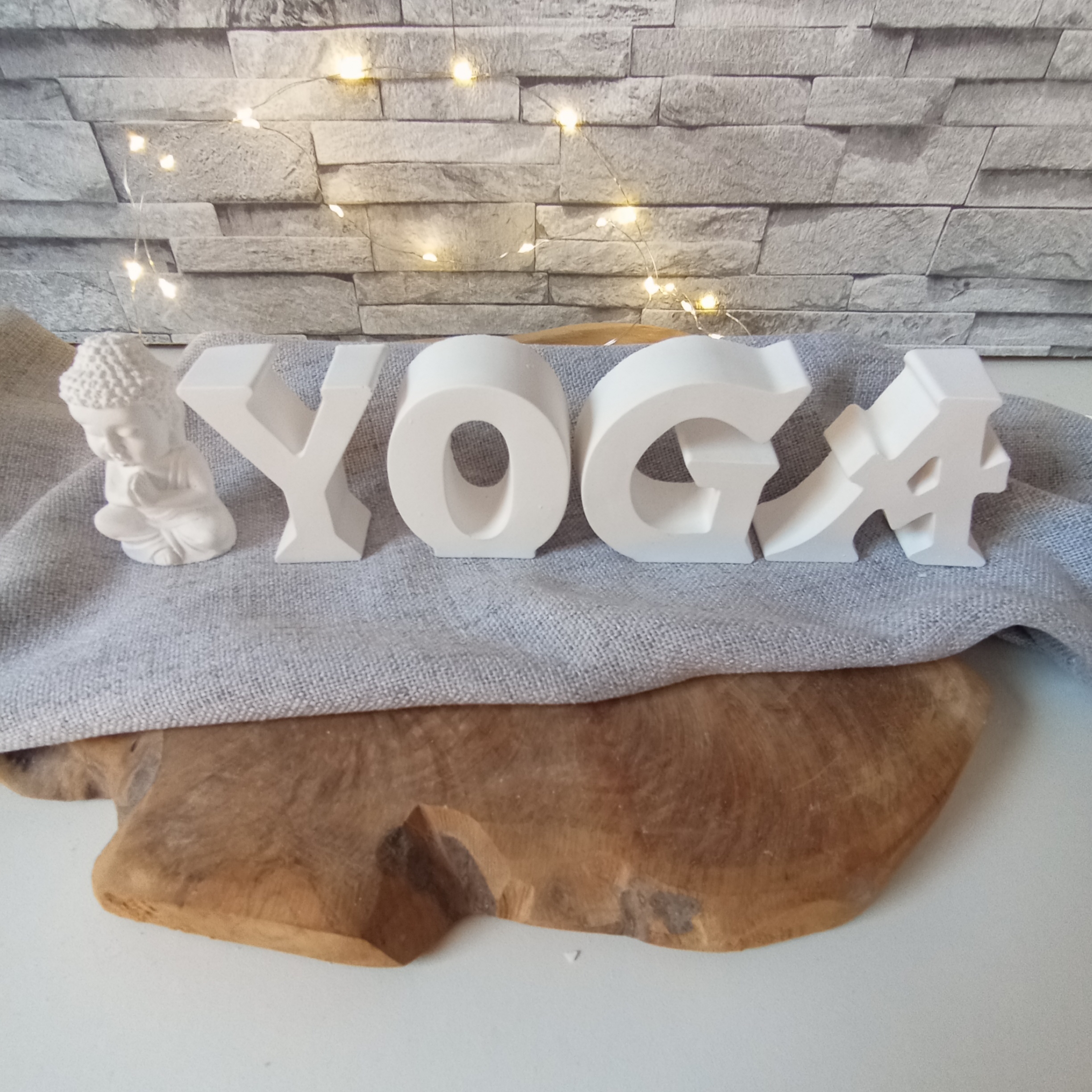 Schriftzug Yoga – Bild 4