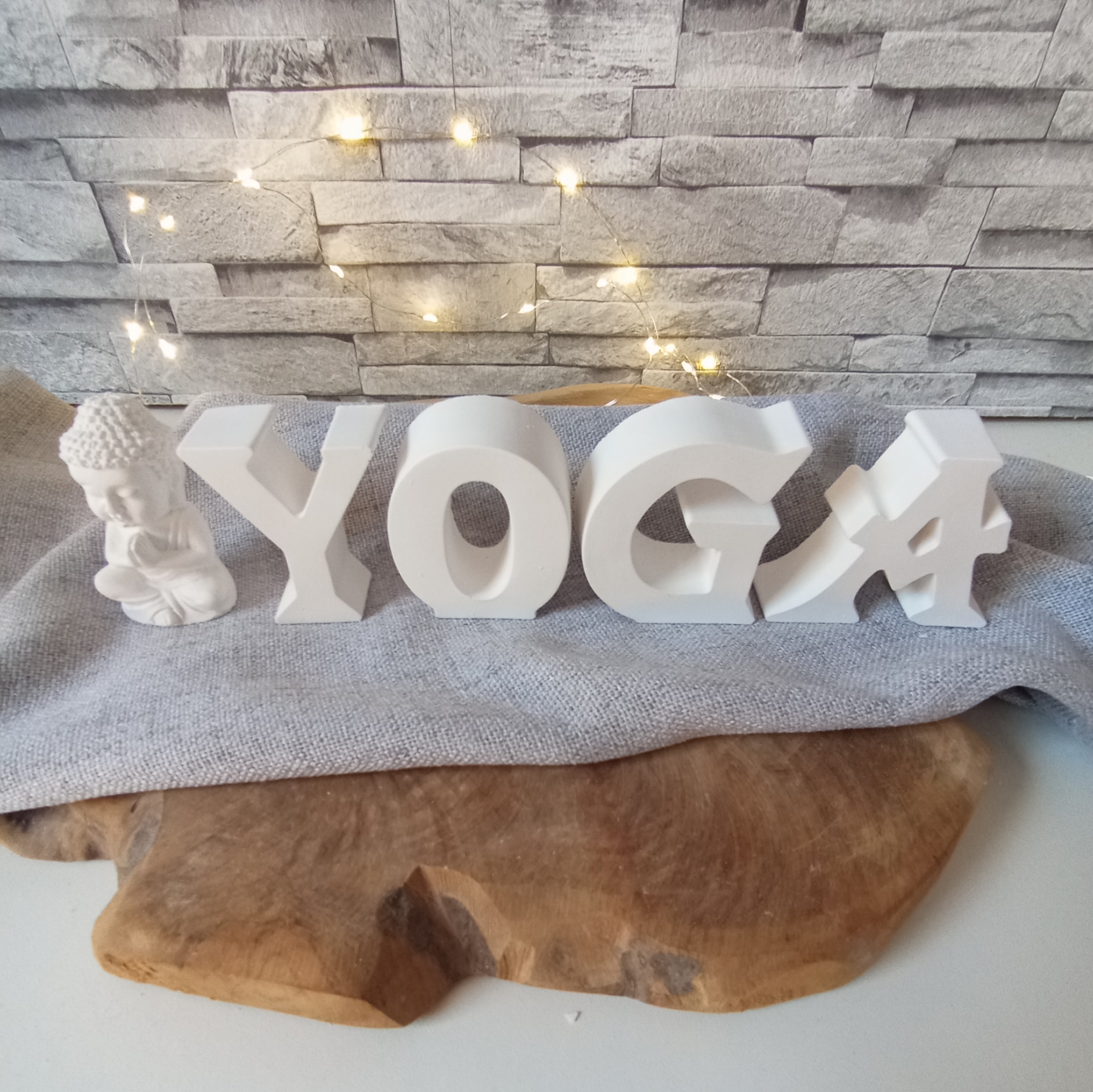 Schriftzug Yoga – Bild 5