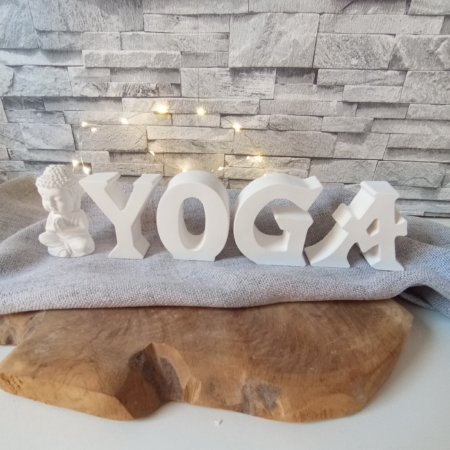 Schriftzug Yoga