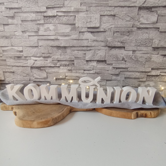 Kommunion Tischdeko