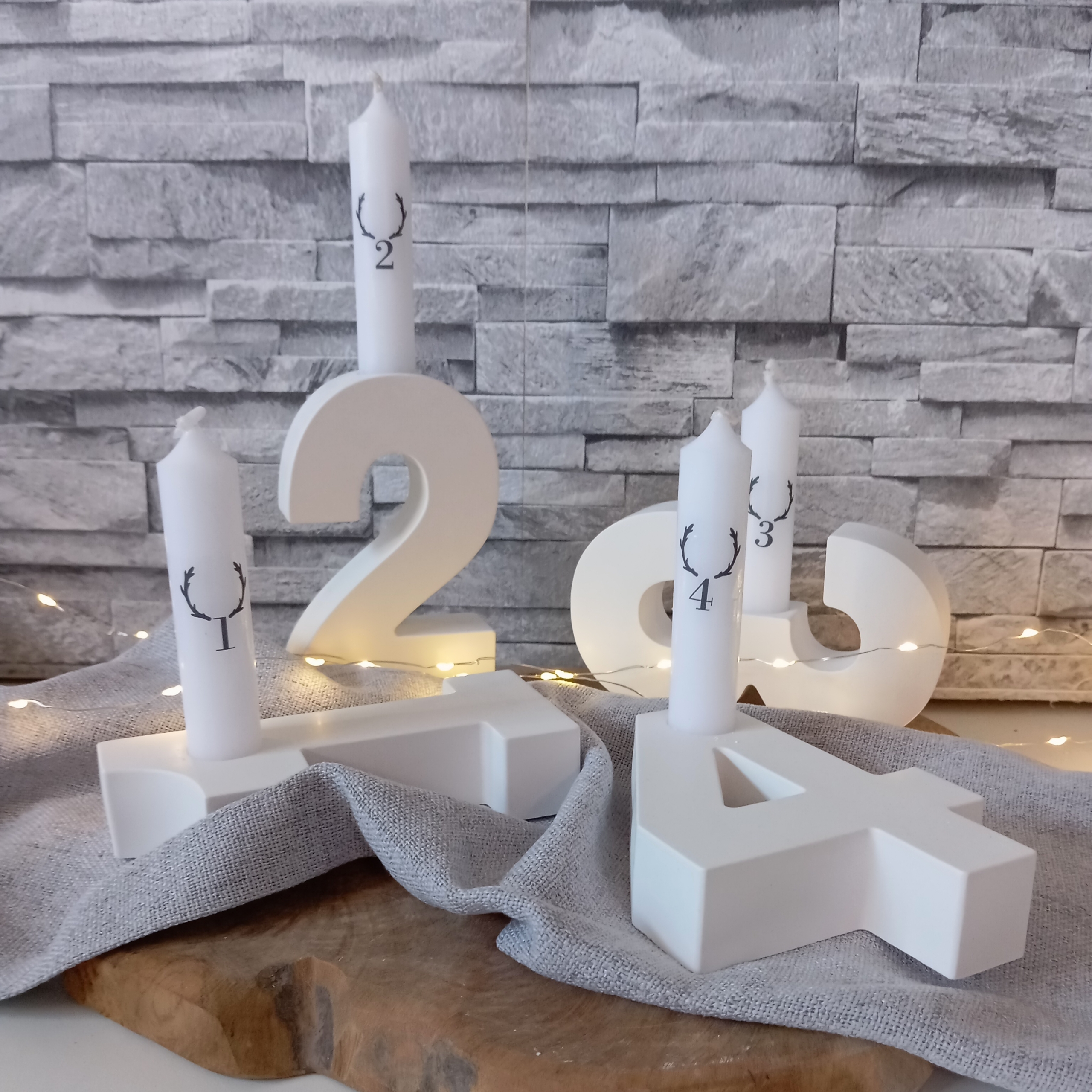 Adventskranz modern – Bild 2