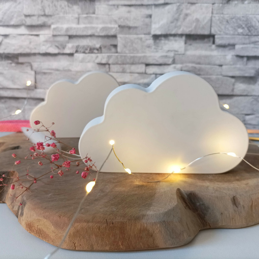 Wolken Deko aus Raysin Ein magisches Geschenk zur Geburt