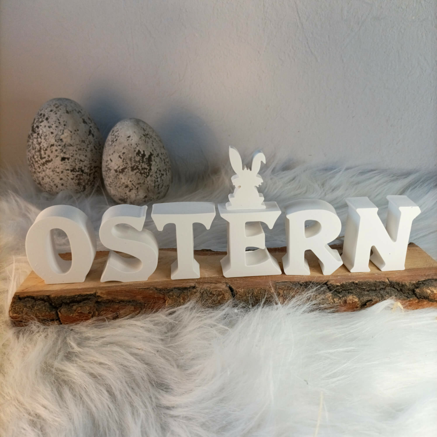 Raysin Buchstaben Ostern als Tischdekoration oder Geschenk