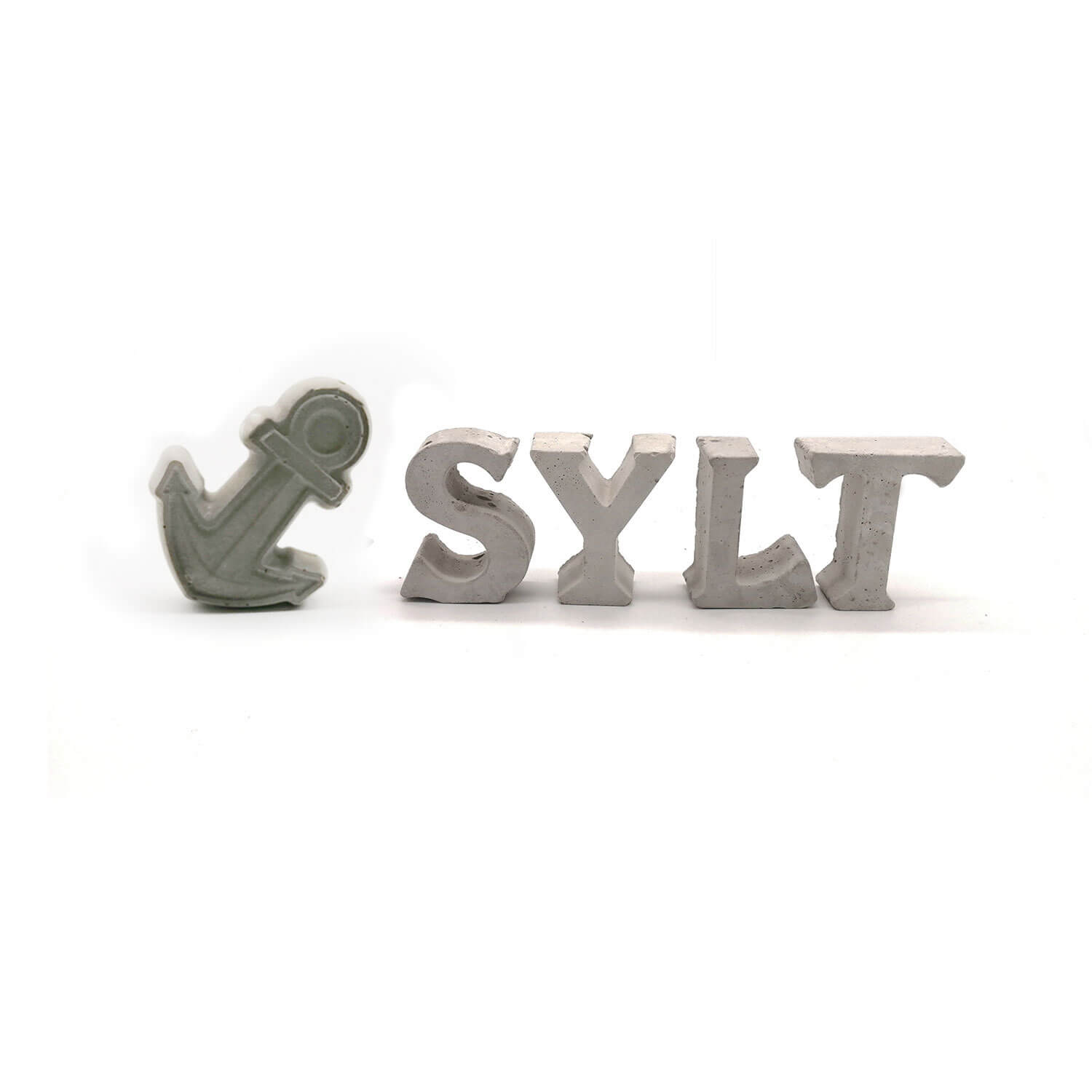 Beton Buchstaben Sylt