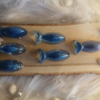 Epoxidharz Deko - Resin Fische 8er-Set in blau