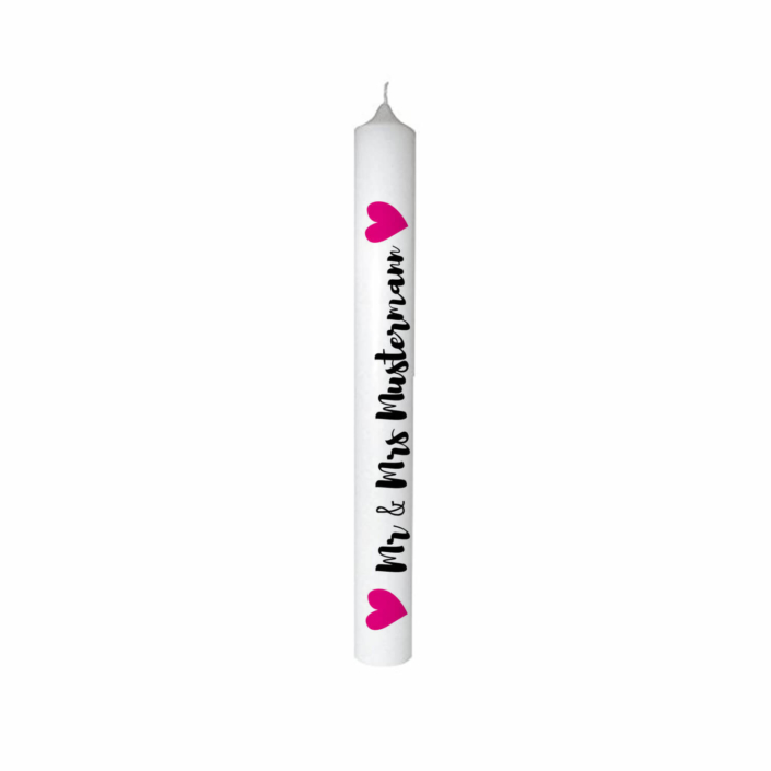 kreativkeller-deko-und-geschenke-hochzeitsgeschenk-ideen-ausgefallen-32 Hochzeitsgeschenk Ideen ausgefallen - Personalisierte Kerzen Mr & Mrs Mustermann