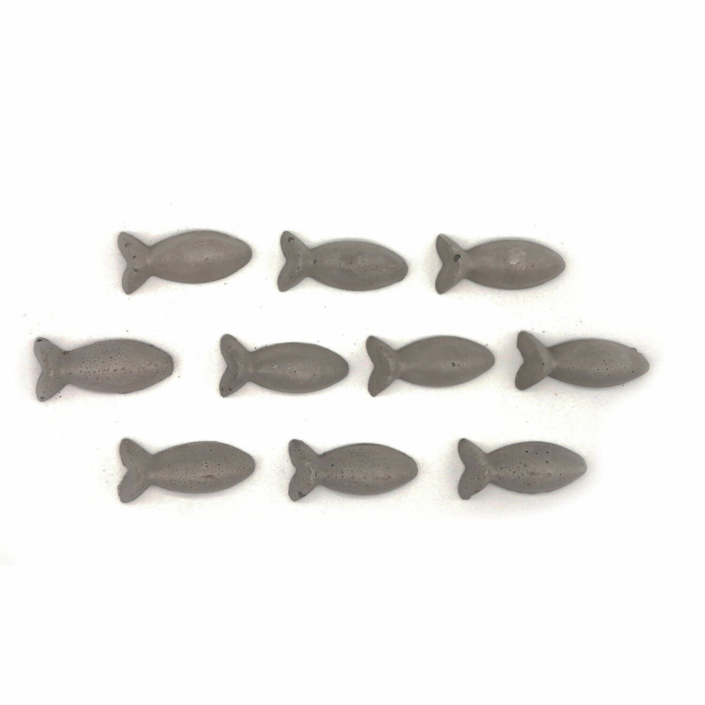 kreativkeller-deko-und-geschenke-kommuniontischdeko-19 Kommuniontischdeko Beton Fisch 10er Set