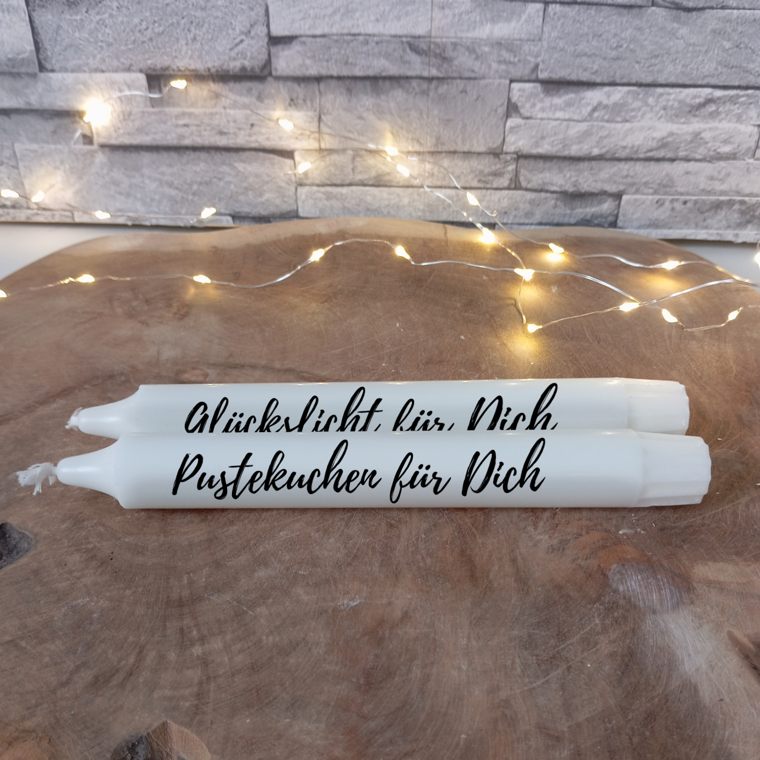 Kerze Geburtstag mit Spruch – Bild 4