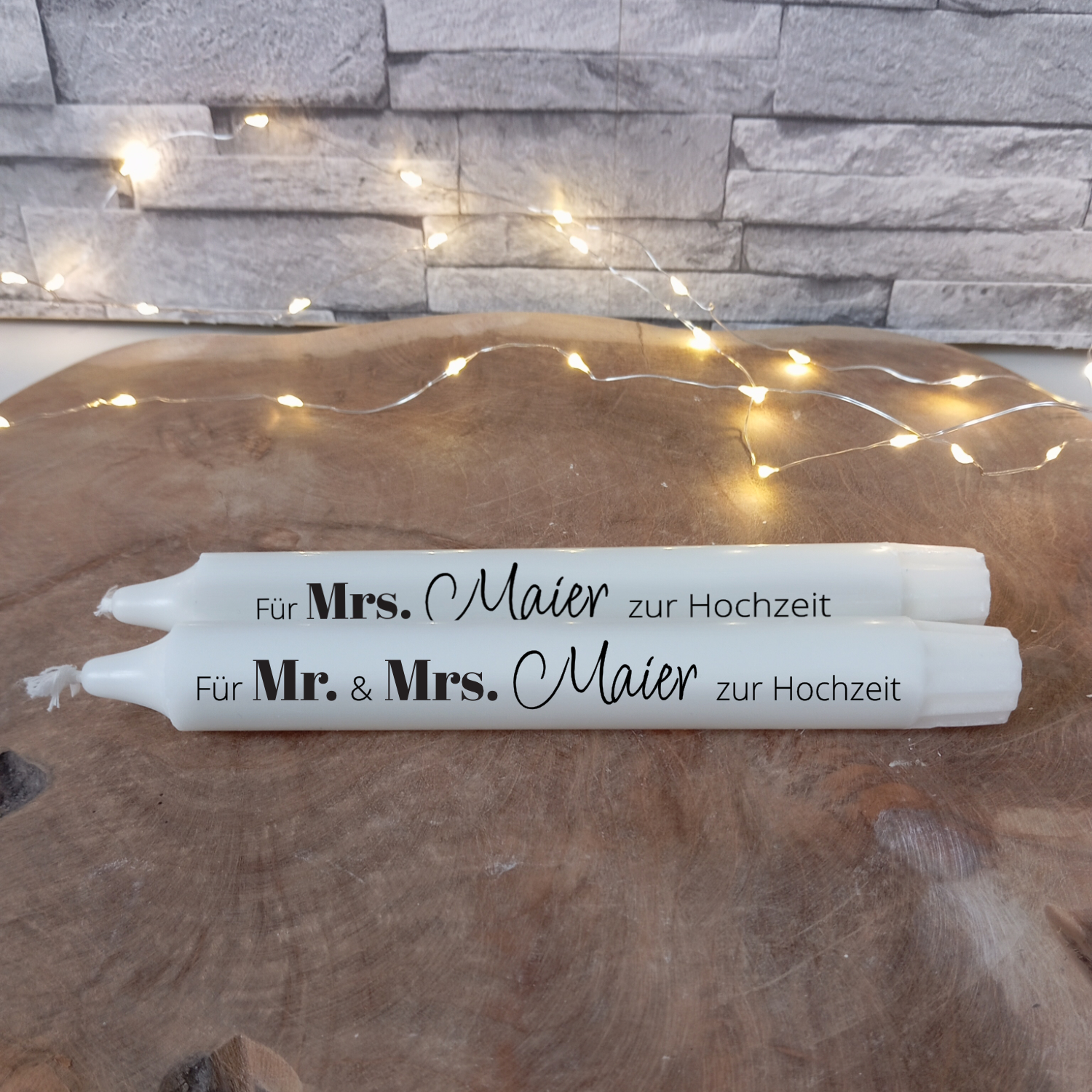 Hochzeitskerzen – Bild 4