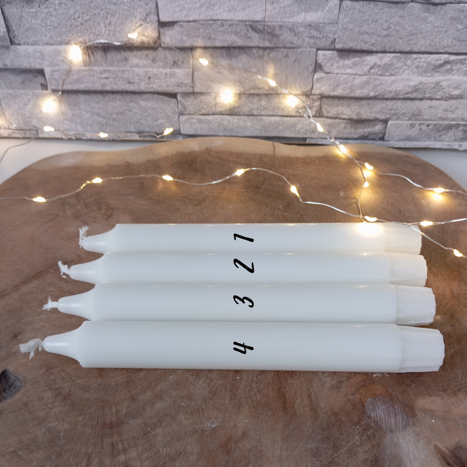 Adventskranz modern – Bild 5