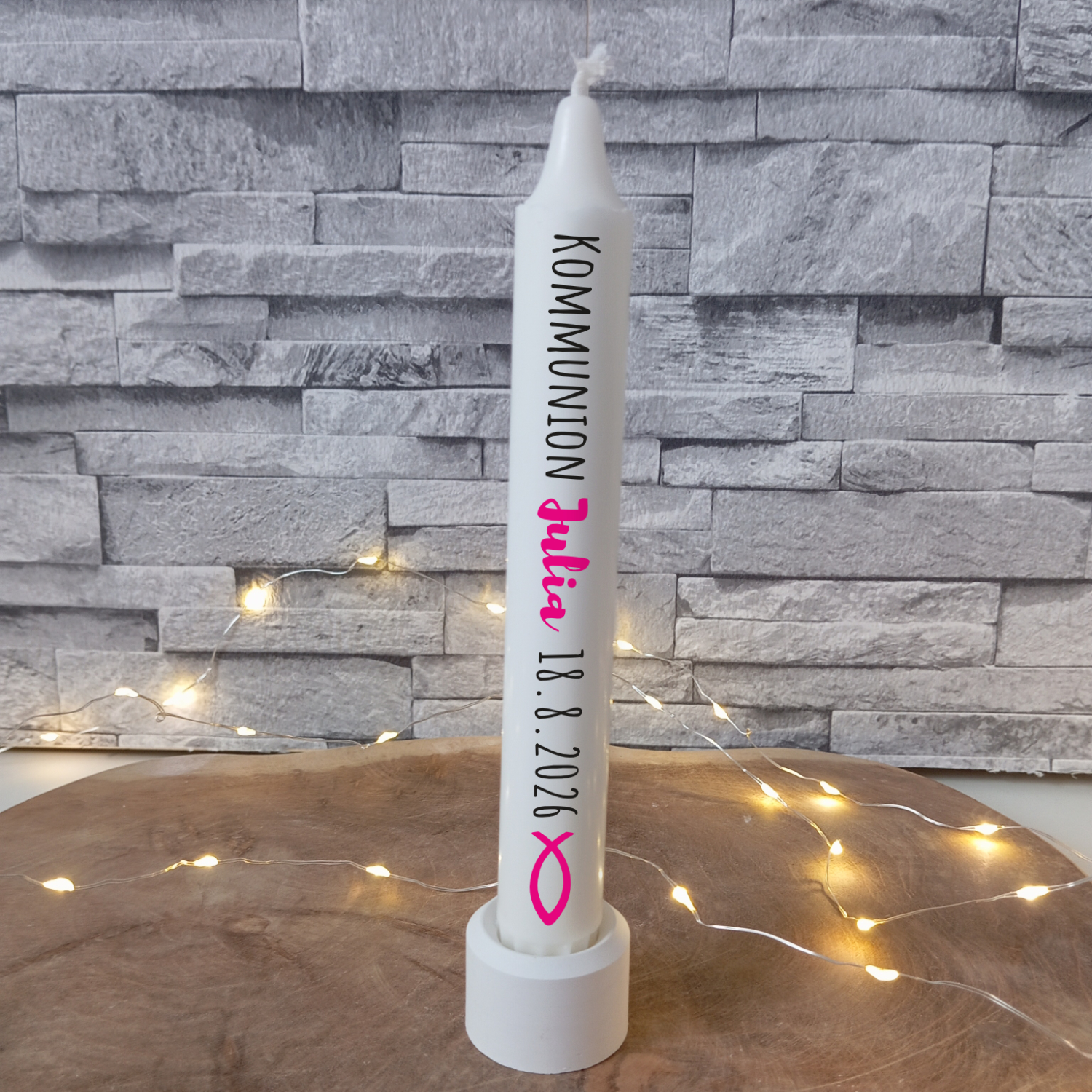 Kommunion Kerze – Bild 2