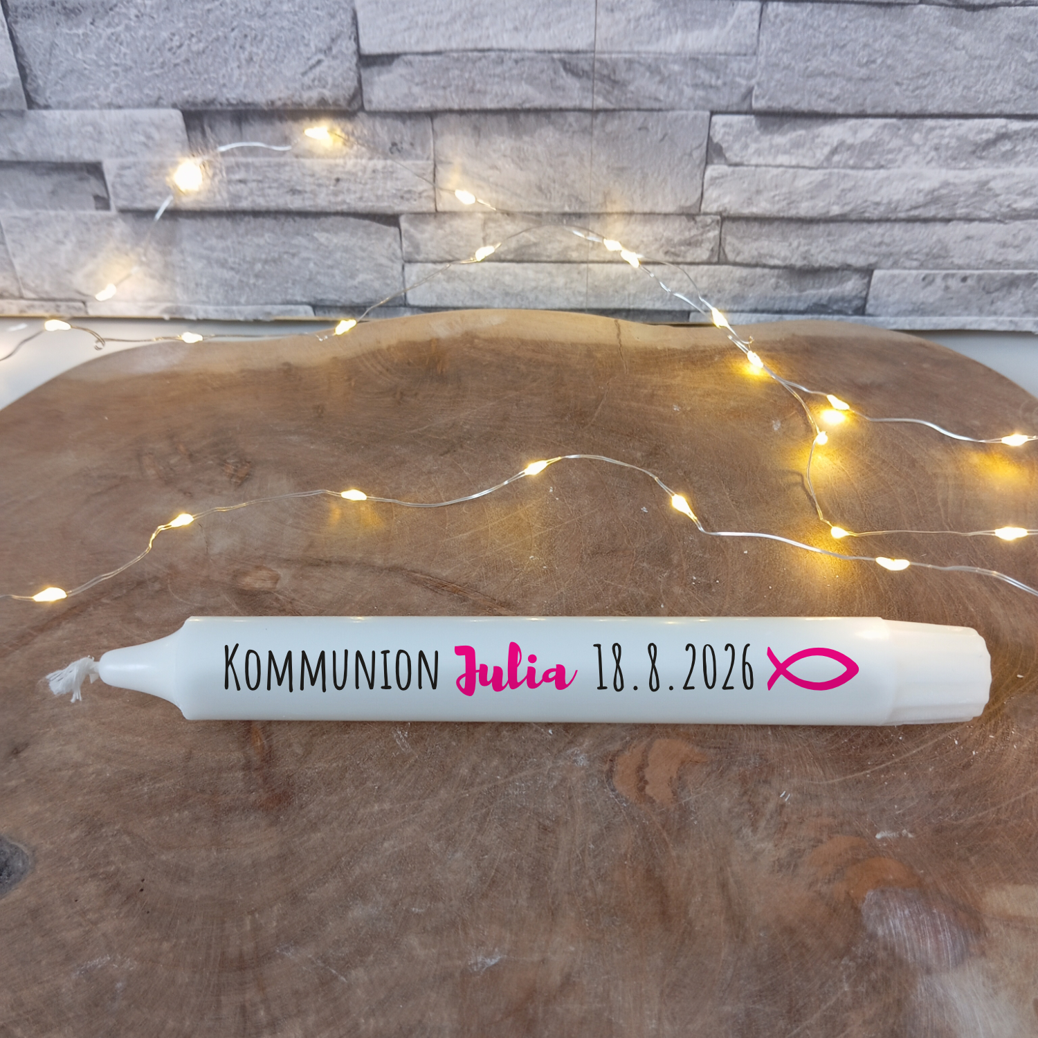 Kommunion Kerze – Bild 3