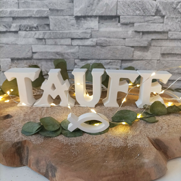 Taufe Tischdeko