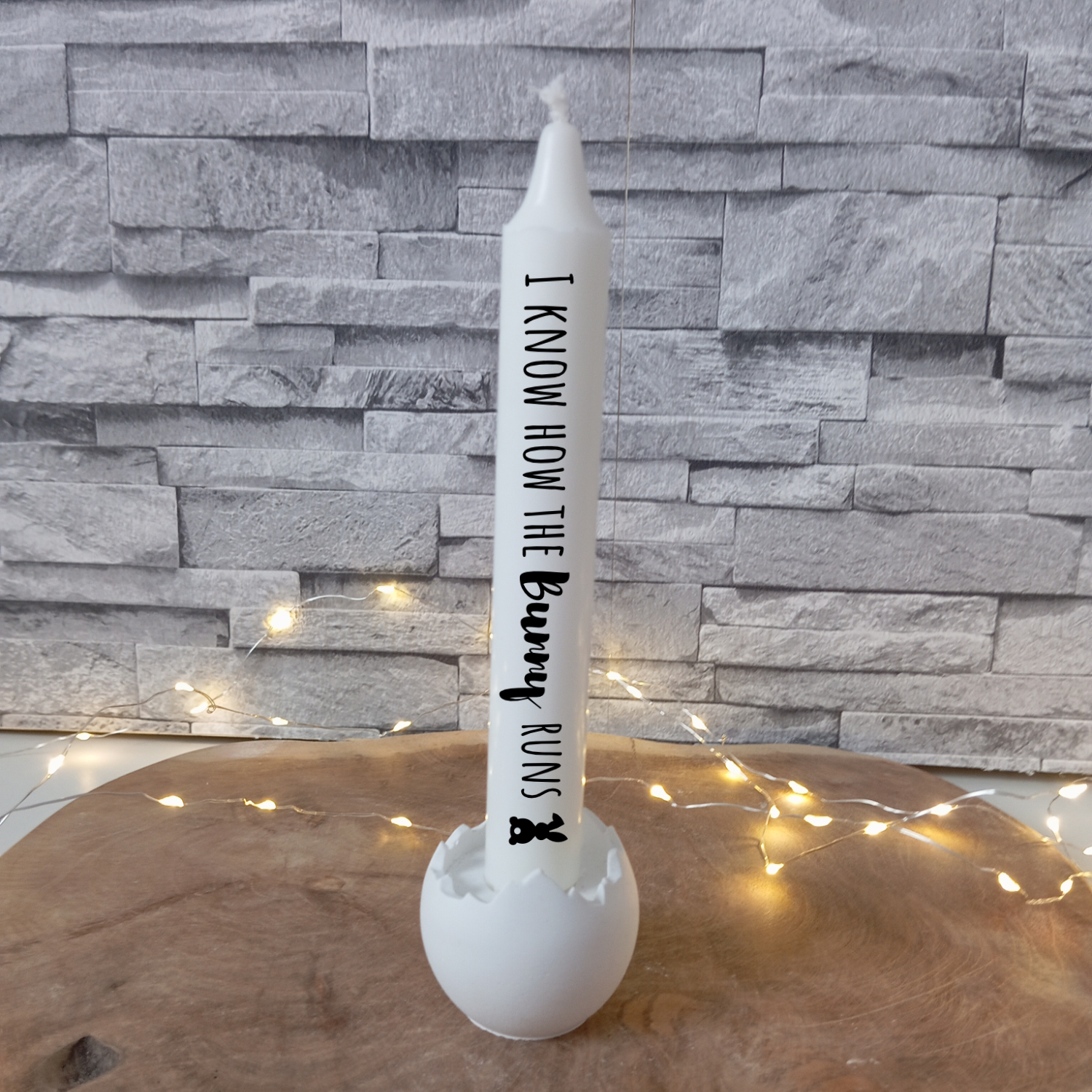 Osternkerzen - I know how the bunny runs