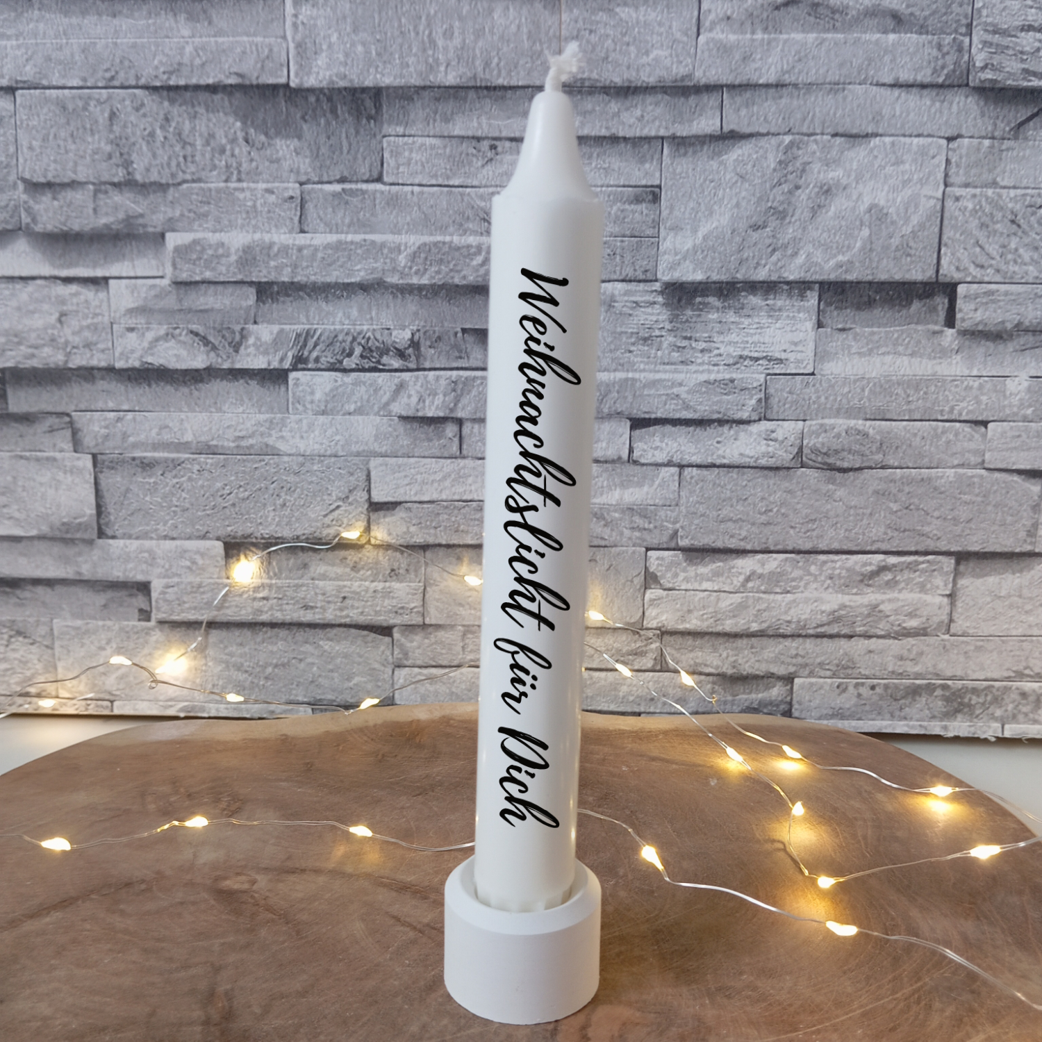 Weihnachtskerze – Bild 2