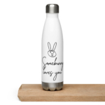 Edelstahl Trinkflasche Somebunny loves you